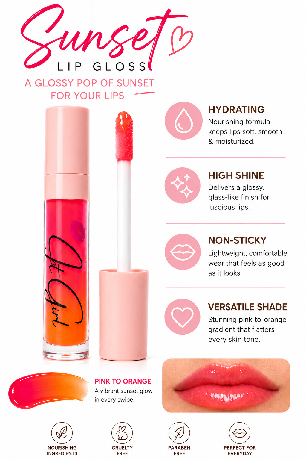 Sunset Lip Gloss